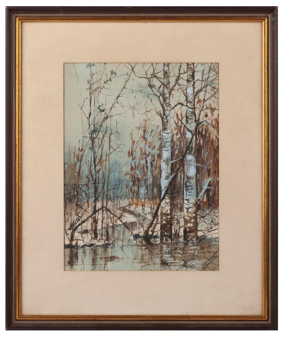 Nikolai Prokofiev "Winter Landscape — image 1