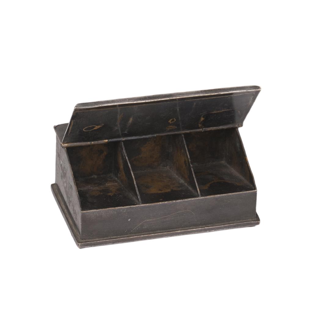Unusual brass-gilt stamps holder — image 2