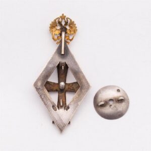 Graduation silver badge of non-medical faculties — image 2