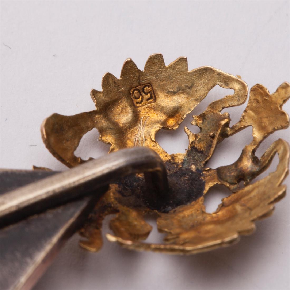 Graduation silver badge of non-medical faculties — image 6