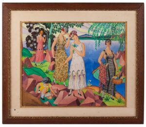 V. Khodasevich "Women on the lake" — image 1