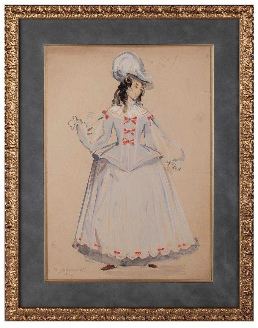 V.Khodasevich, a scenography sketch — image 1