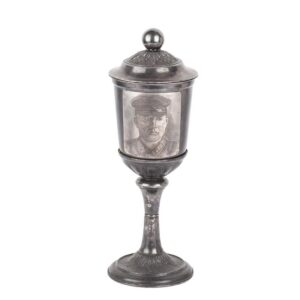 Rare presentation Soviet silver goblet — image 1