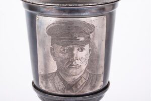 Rare presentation Soviet silver goblet — image 2