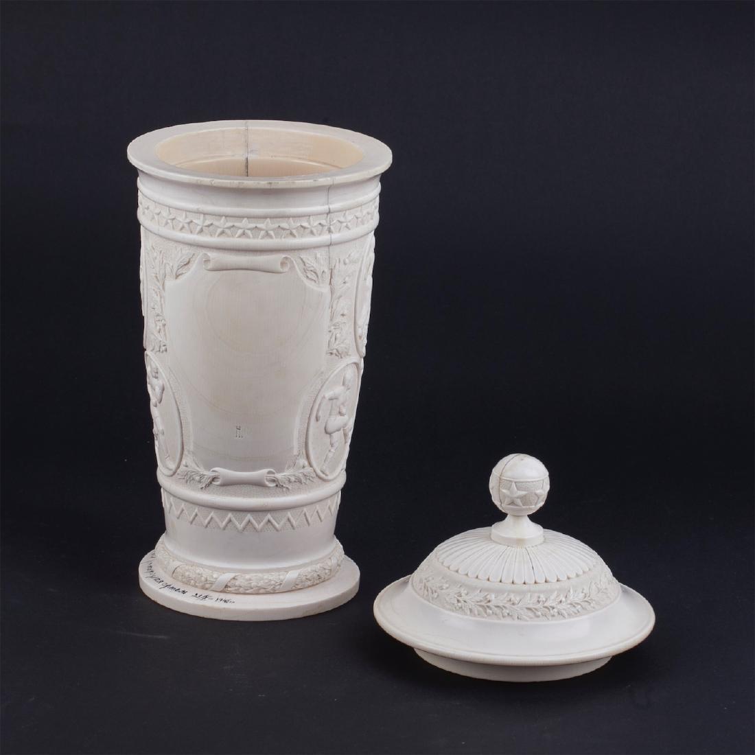 Highly collectable carved goblet "Soviet Sport" — image 4