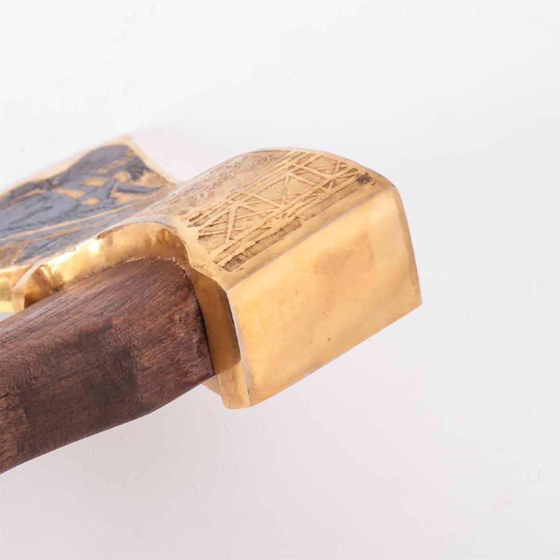 Soviet presentation hatchet — image 4
