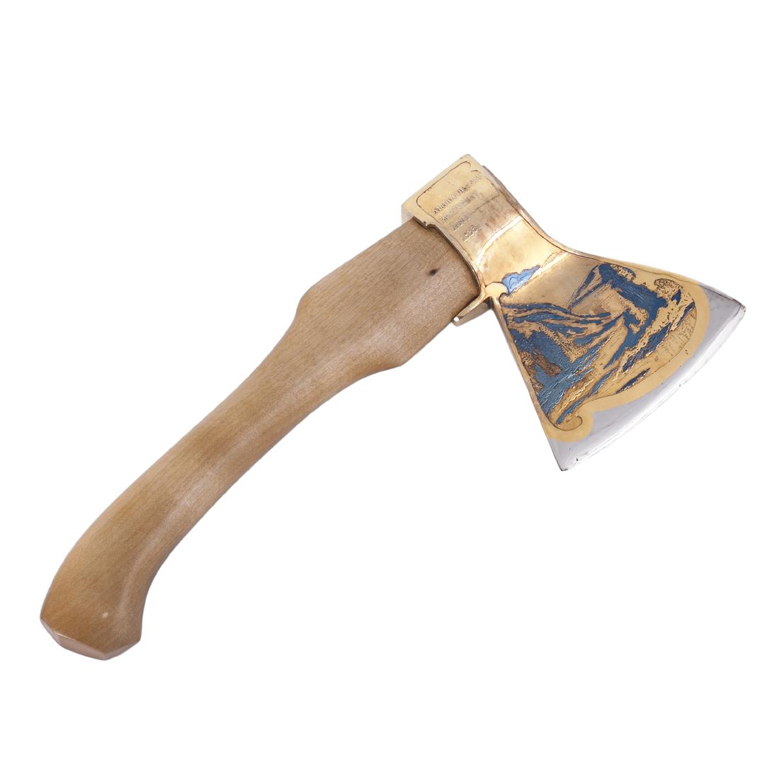 Soviet presentation hatchet — image 1