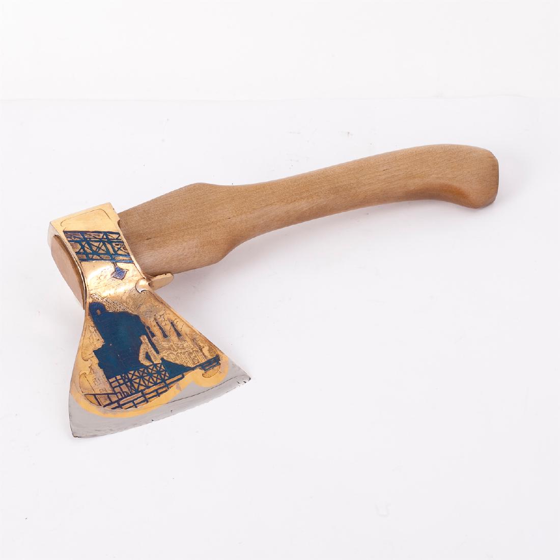 Soviet presentation hatchet — image 2