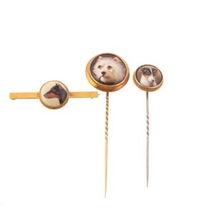 W.B.Ford, pin with a head of a Jack Russell — image 3