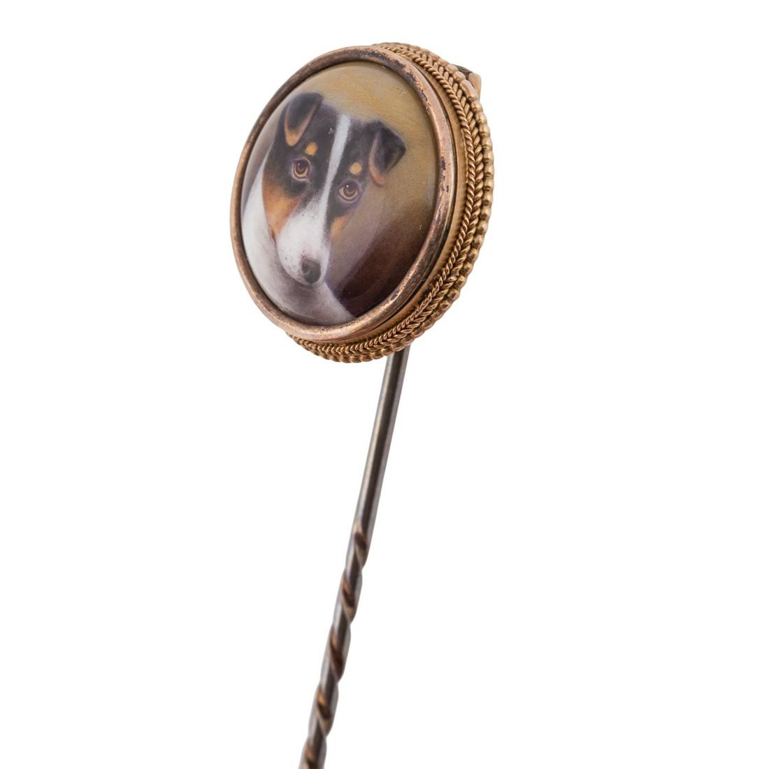 W.B.Ford, pin with a head of a Jack Russell — image 4