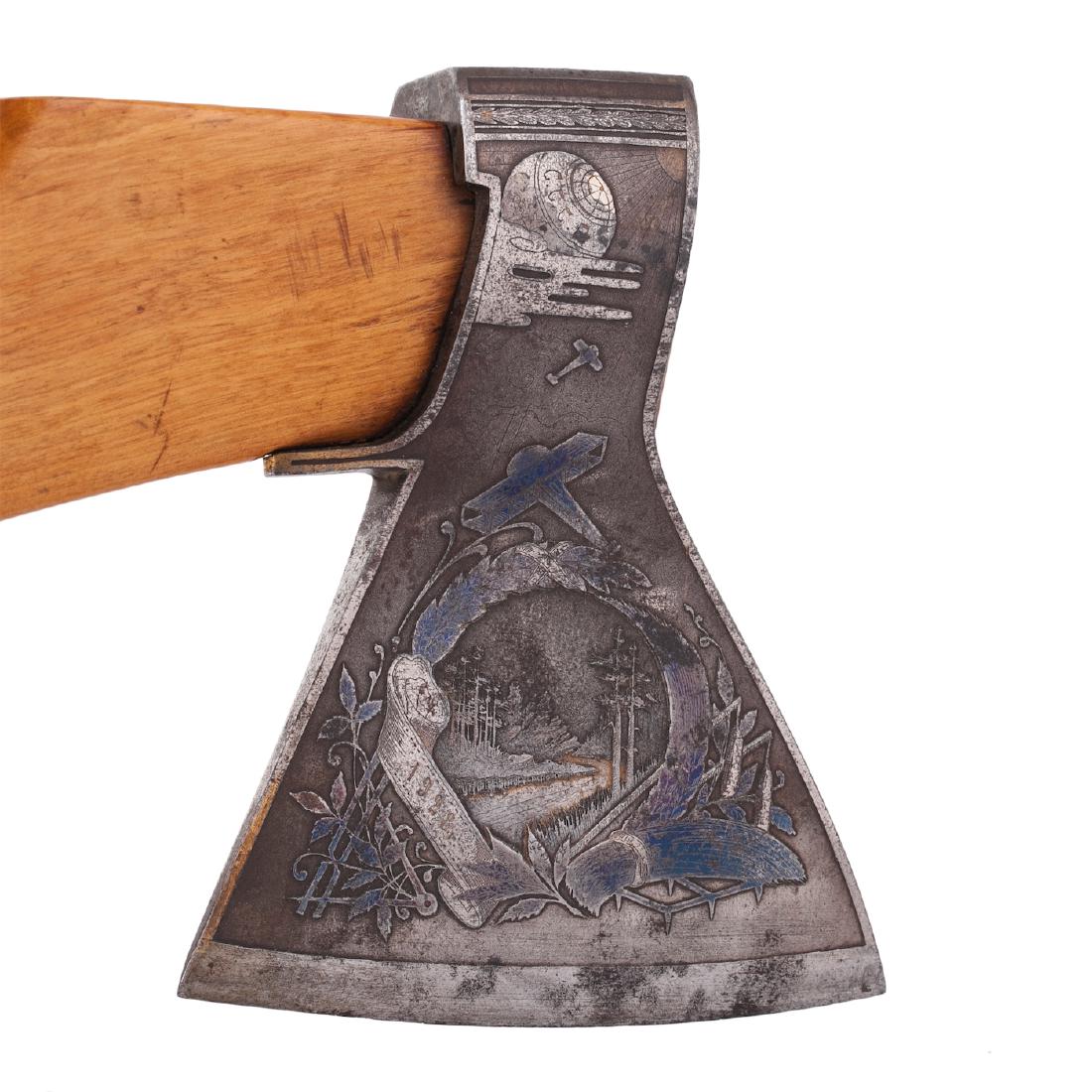 Soviet presentation hatchet — image 5