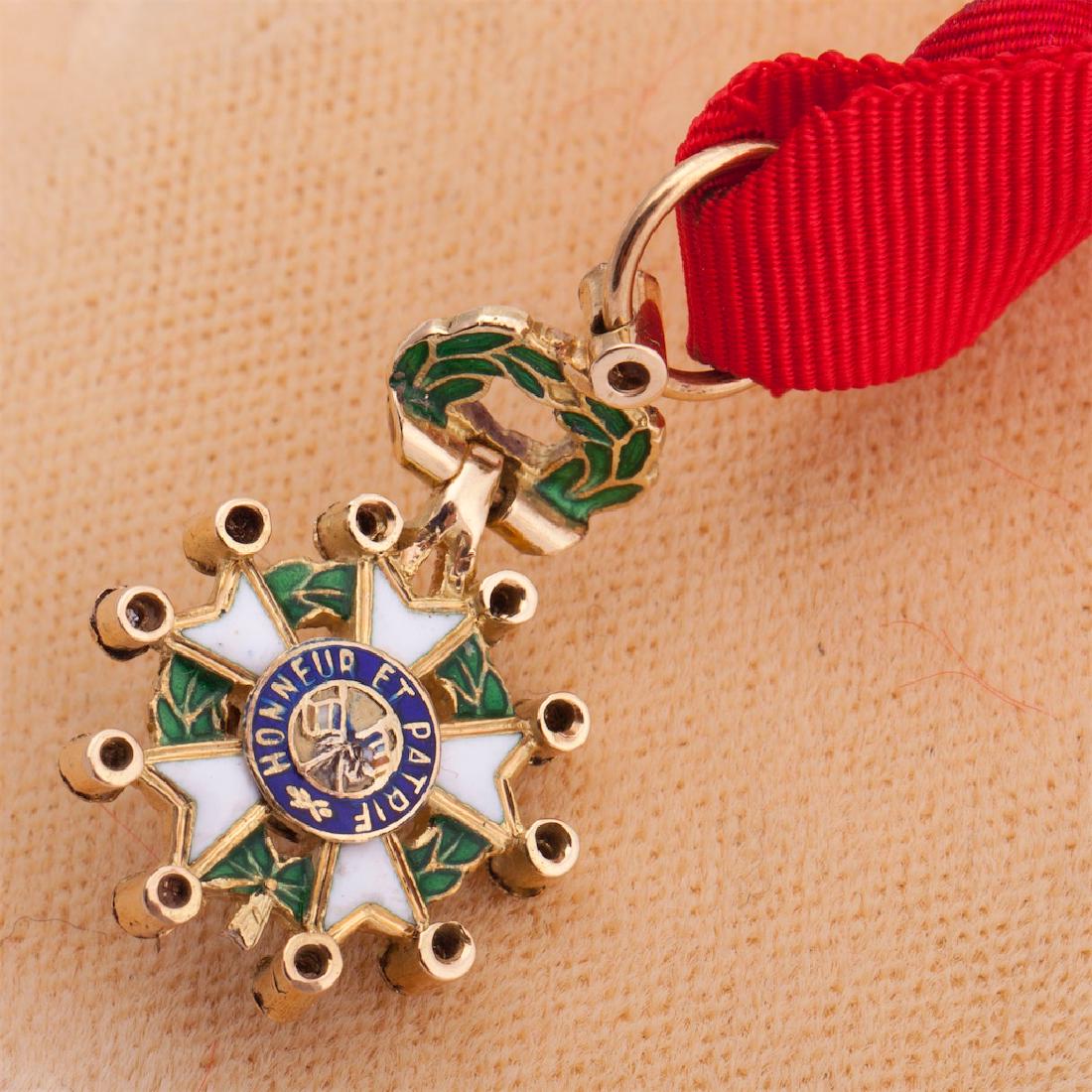 Legion Dâ€™Honneur II grade order miniature — image 3