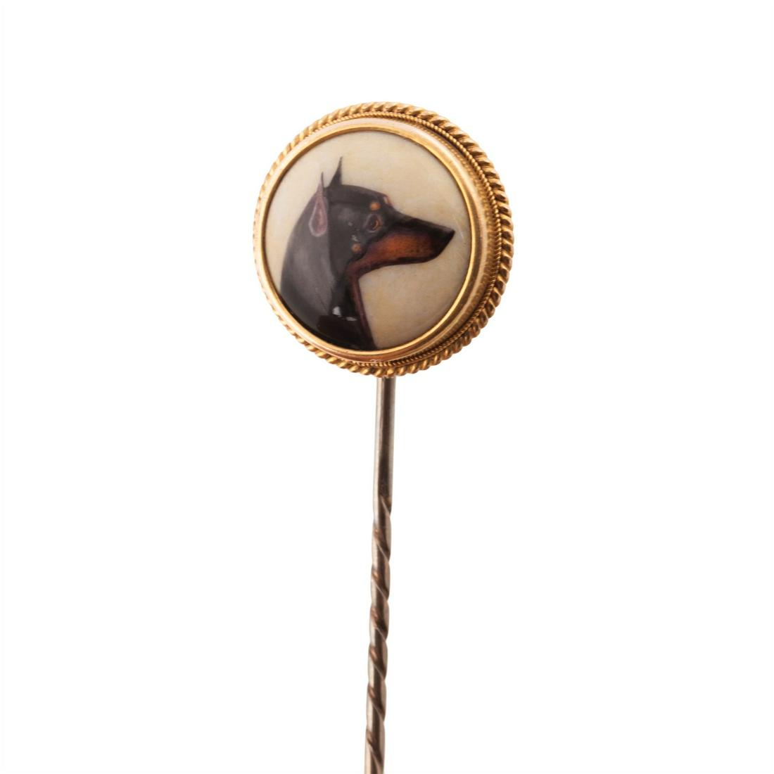 W.B.Ford, pin with a head of a Fox Terrier — image 3