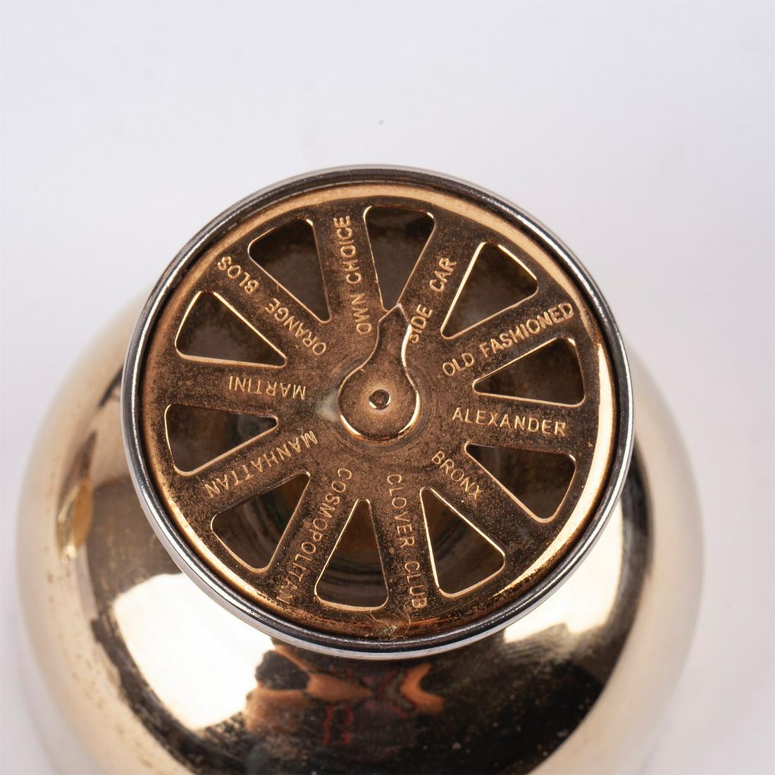 Rare shaker for cocktails "Foursome" — image 3