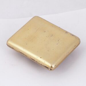 Silver and lacquer painting cigarette case — image 3