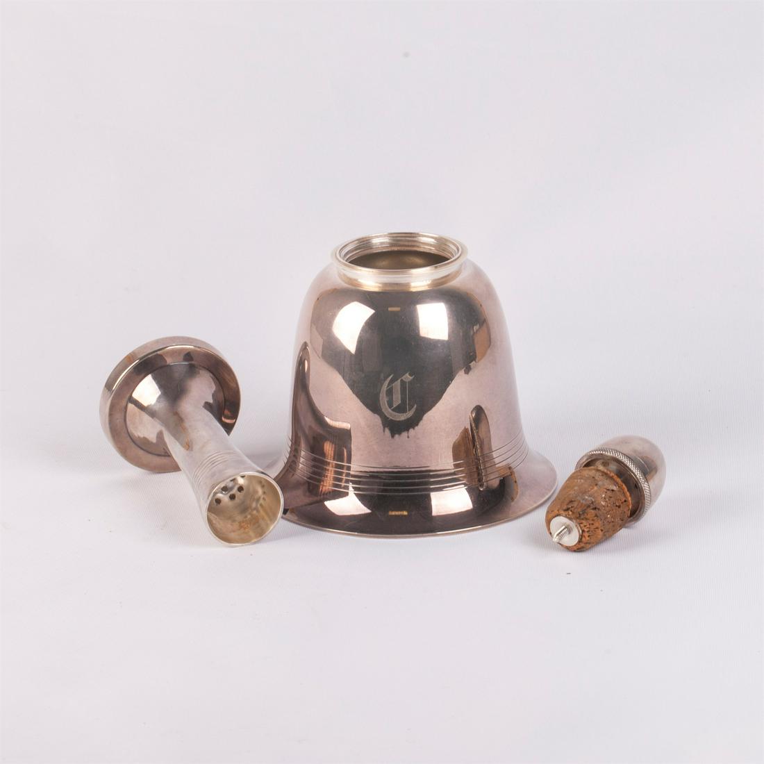 An Asprey & Co "handbell" cocktail shaker — image 2