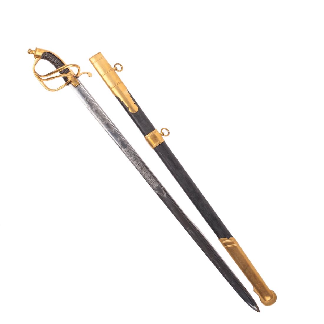 Miniature of a naval officer's sabre — image 3