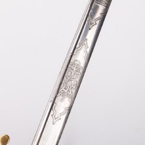 Miniature of a naval officer's sabre — image 4