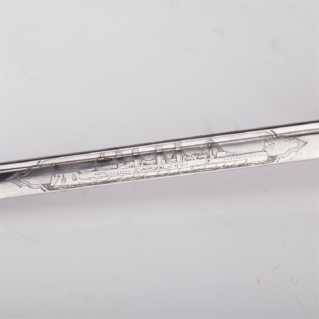 Miniature of a naval officer's sabre — image 6