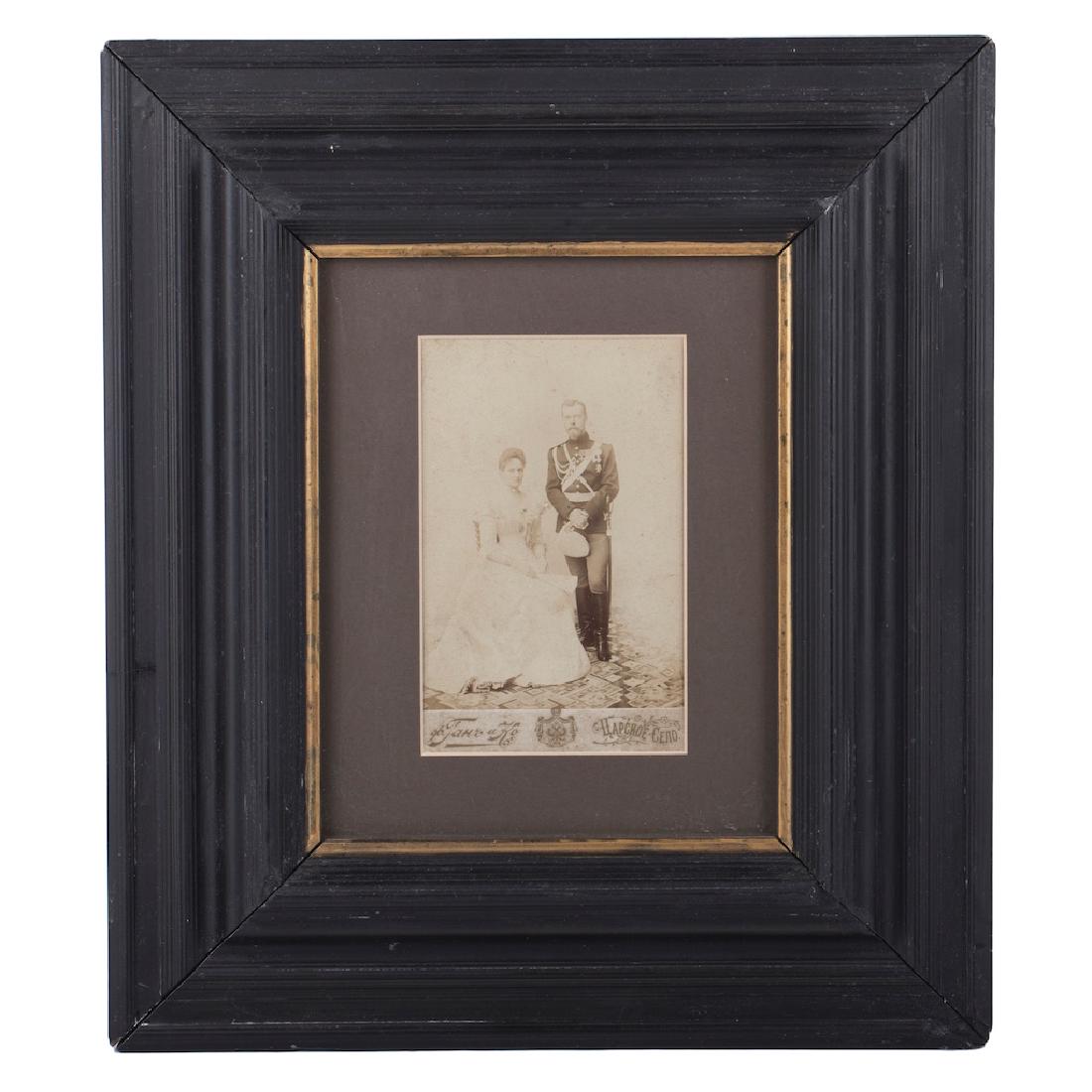 Photograph of Nicholas II and his wife — image 1