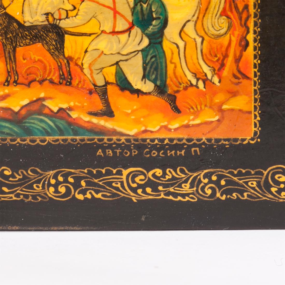 Soviet propaganda AGITLAK boxes from Mstera — image 4