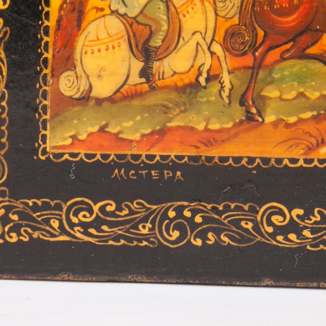 Soviet propaganda AGITLAK boxes from Mstera — image 5