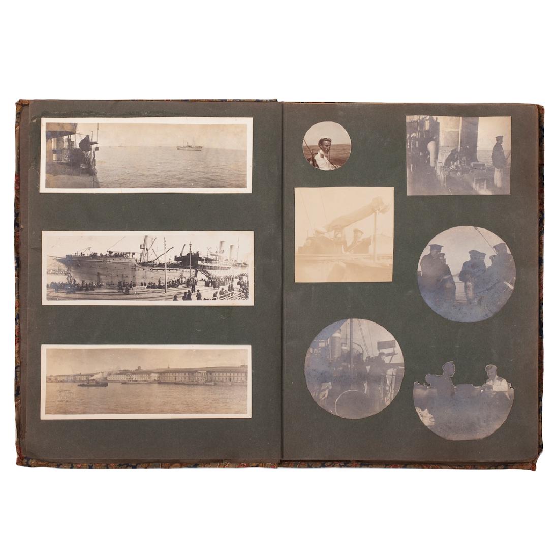 Album with photographs of Russian Imperial Navy — image 3