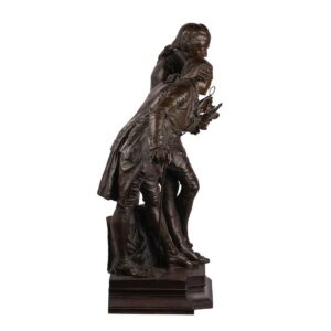 Extremely Rare Bronze Figure "The Collectors" — image 4
