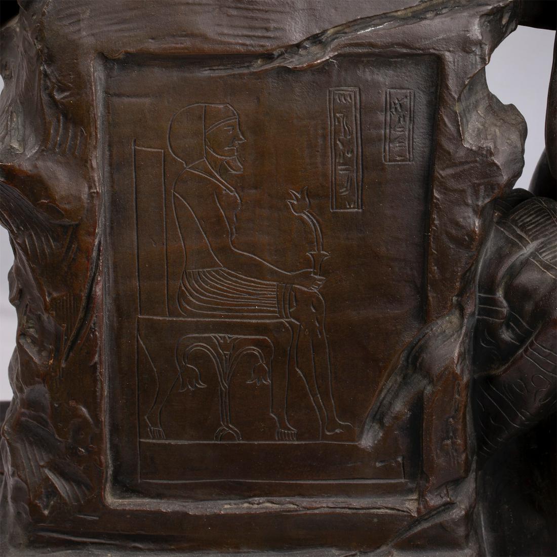 Extremely Rare Bronze Figure "The Collectors" — image 6