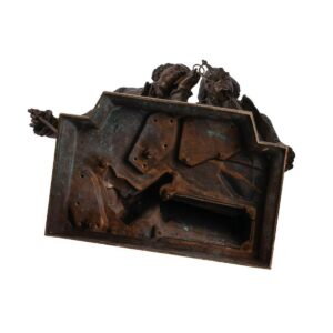 Extremely Rare Bronze Figure "The Collectors" — image 9