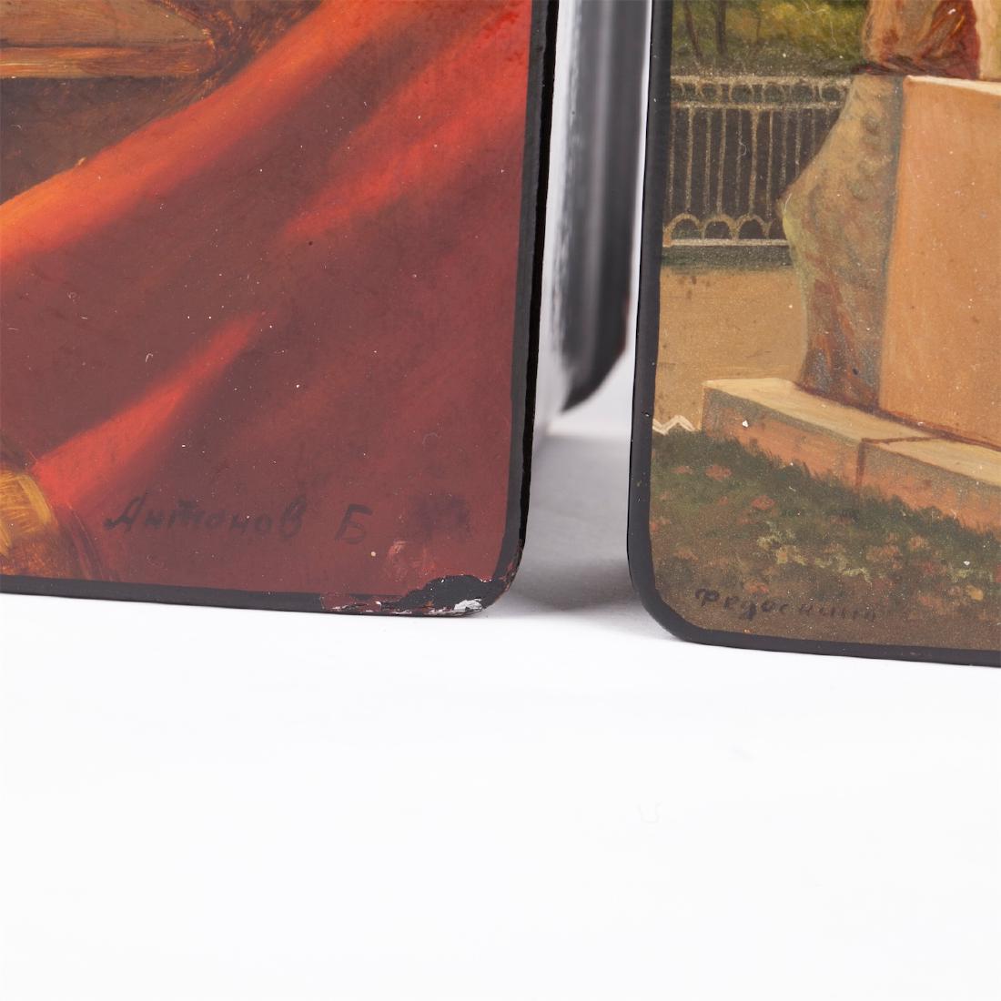 Three Soviet propaganda AGITLAK boxes — image 2