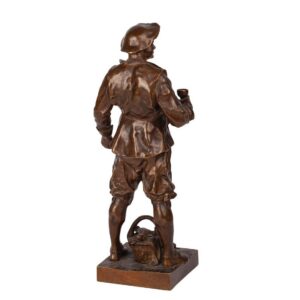 Bronze Figure by Emile Picault — image 3