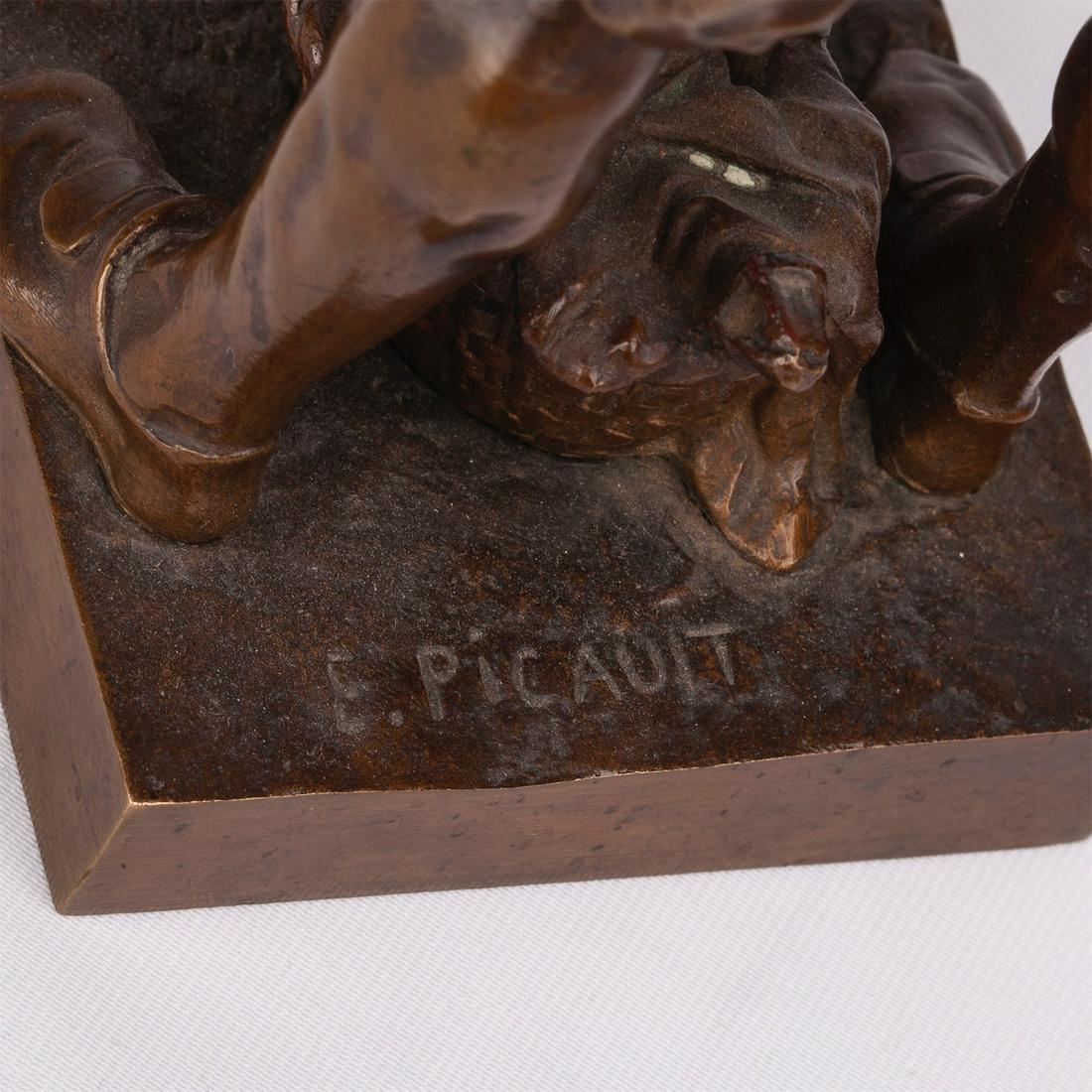 Bronze Figure by Emile Picault — image 5
