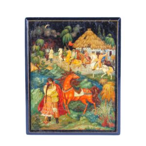 Rare Soviet propaganda AGITLAK plaque — image 1