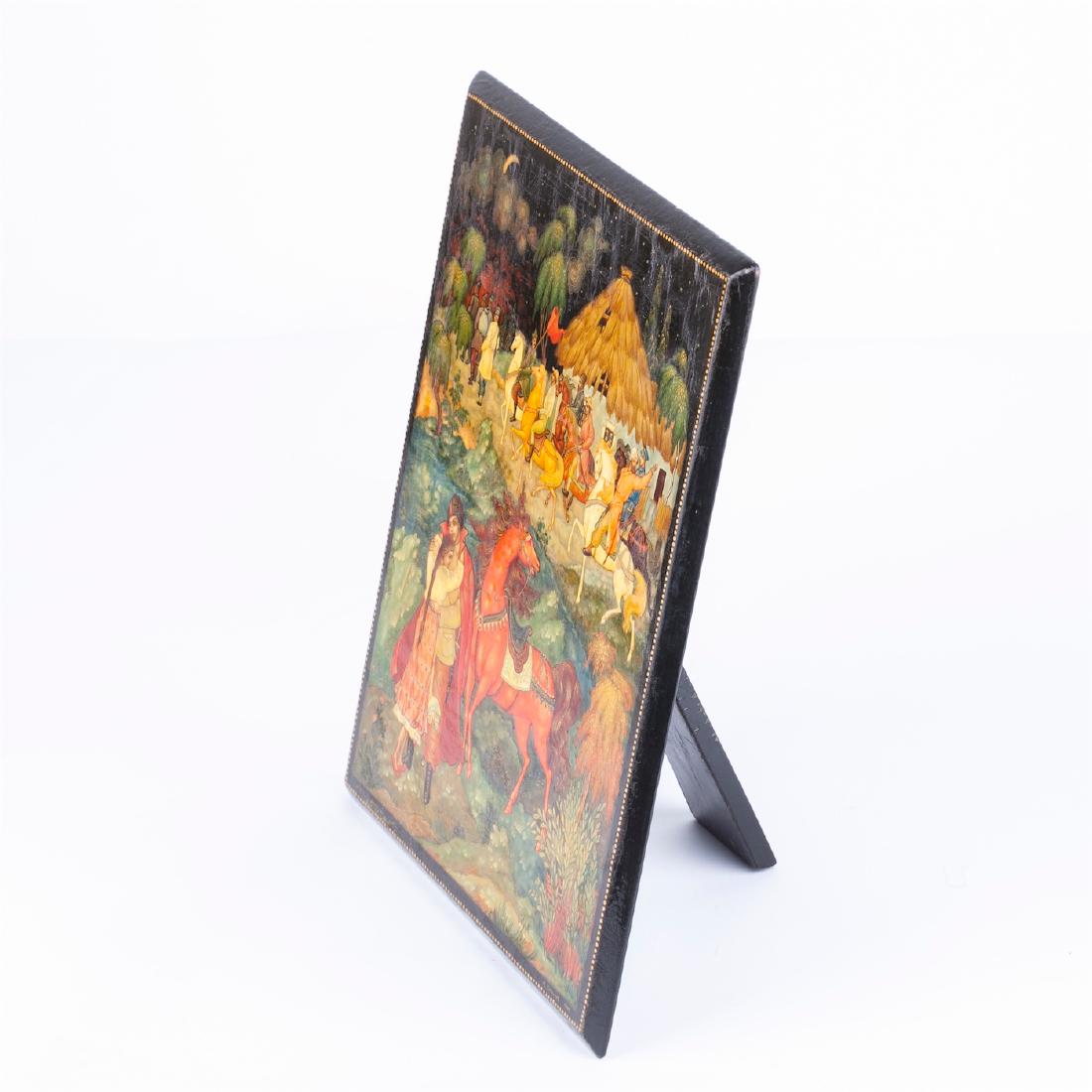 Rare Soviet propaganda AGITLAK plaque — image 4