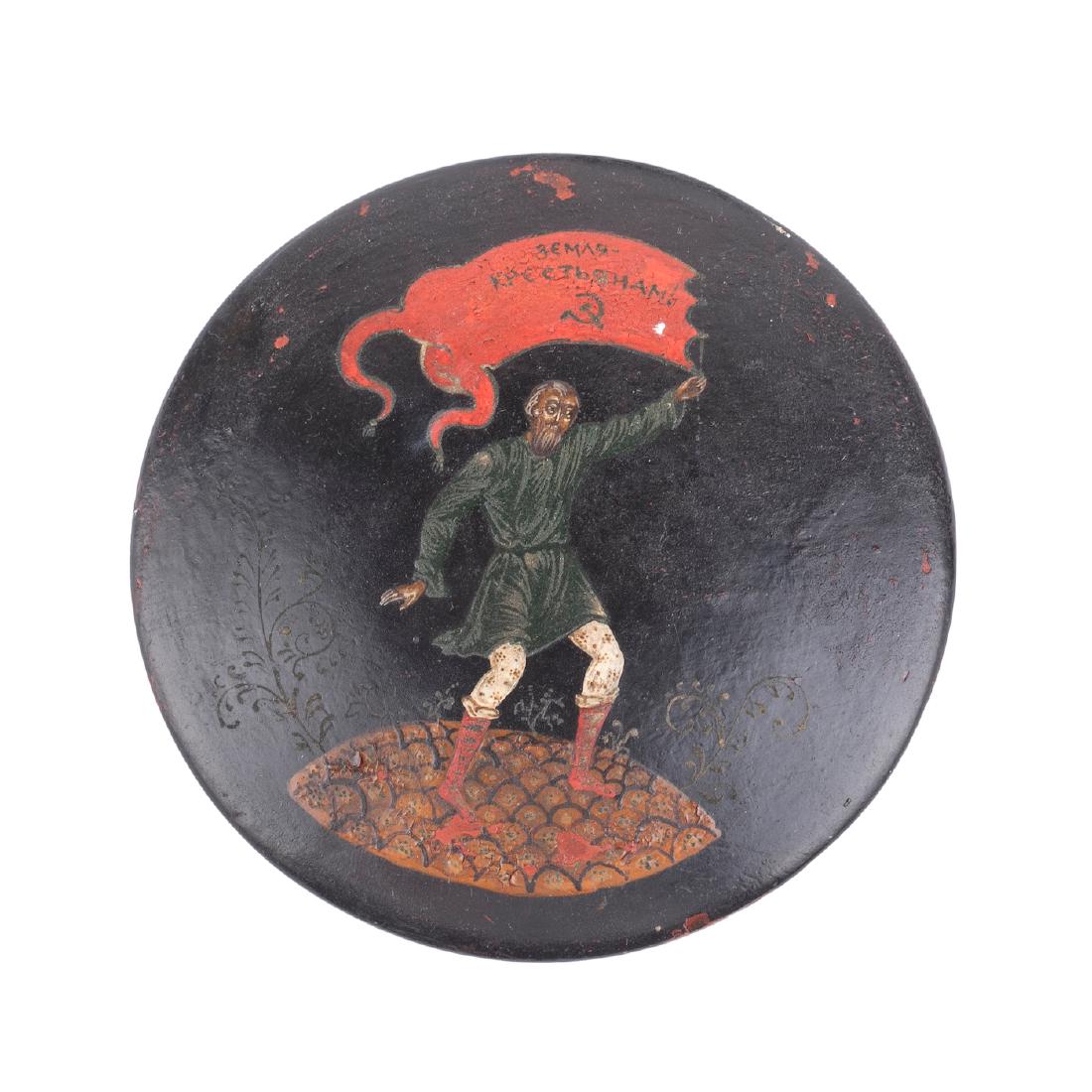 Early Soviet propaganda AGITLAK box — image 1