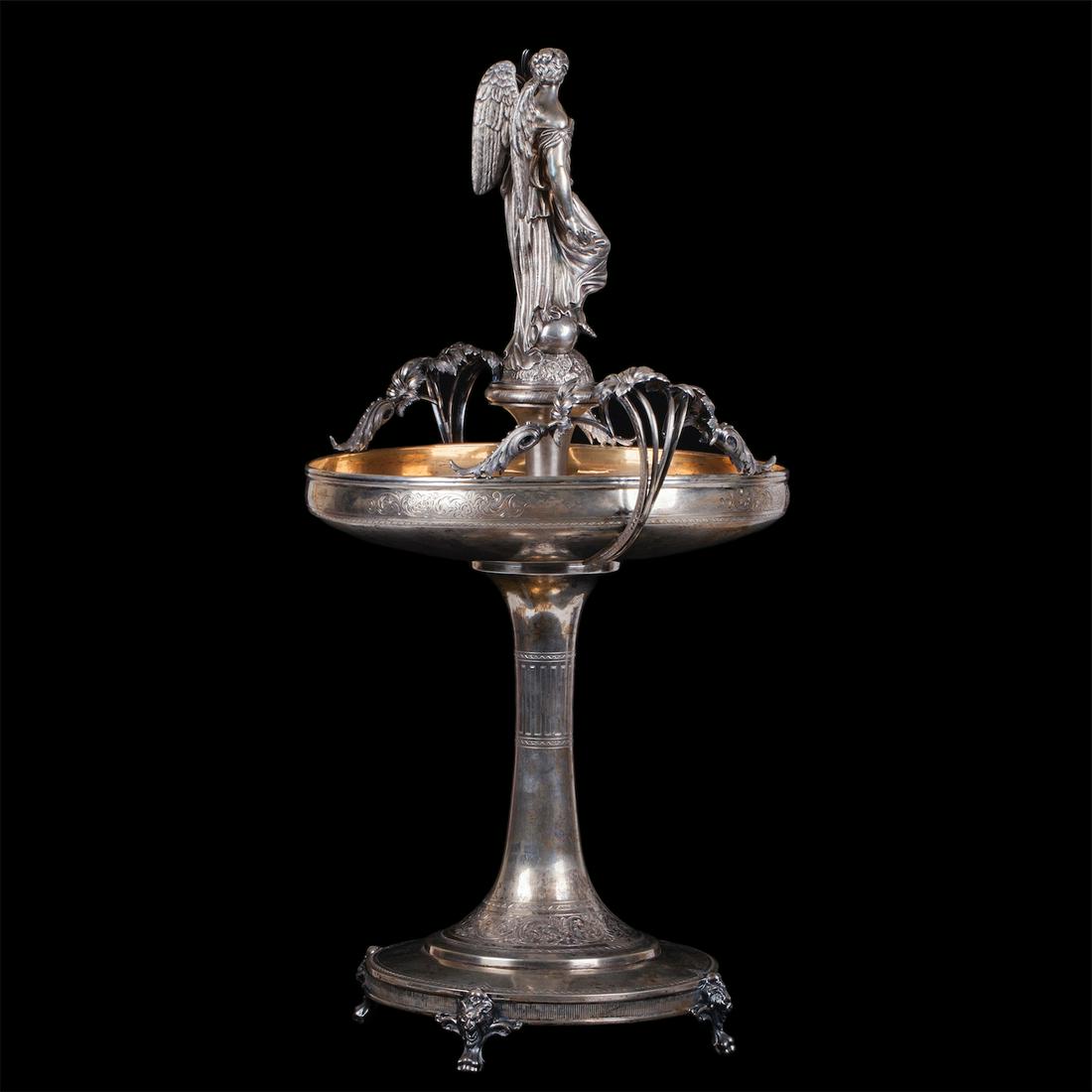 L.Larson & Co silver figural centerpiece — image 6
