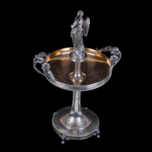 L.Larson & Co silver figural centerpiece — image 7