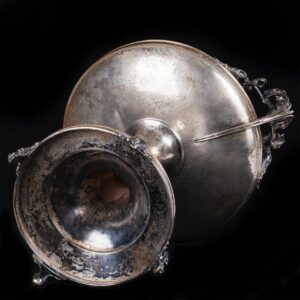 L.Larson & Co silver figural centerpiece — image 8