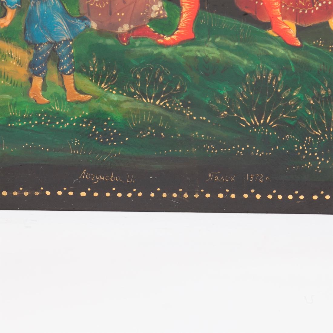 Pair of Soviet propaganda AGITLAK boxes — image 5