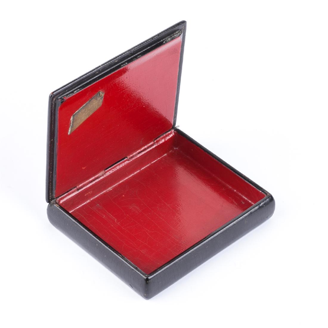 Soviet pair of fairytale lacquer boxes — image 4
