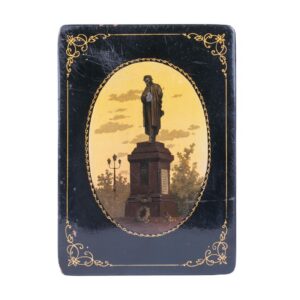 Pair of Soviet lacquer boxes from Fedoskino — image 2