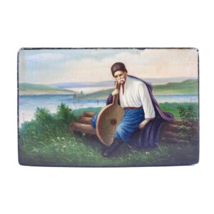 Pair of Soviet lacquer boxes from Fedoskino — image 4