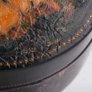 Pair of Soviet lacquer boxes from Palekh — image 8