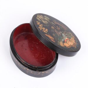 Pair of Soviet lacquer boxes from Palekh — image 9
