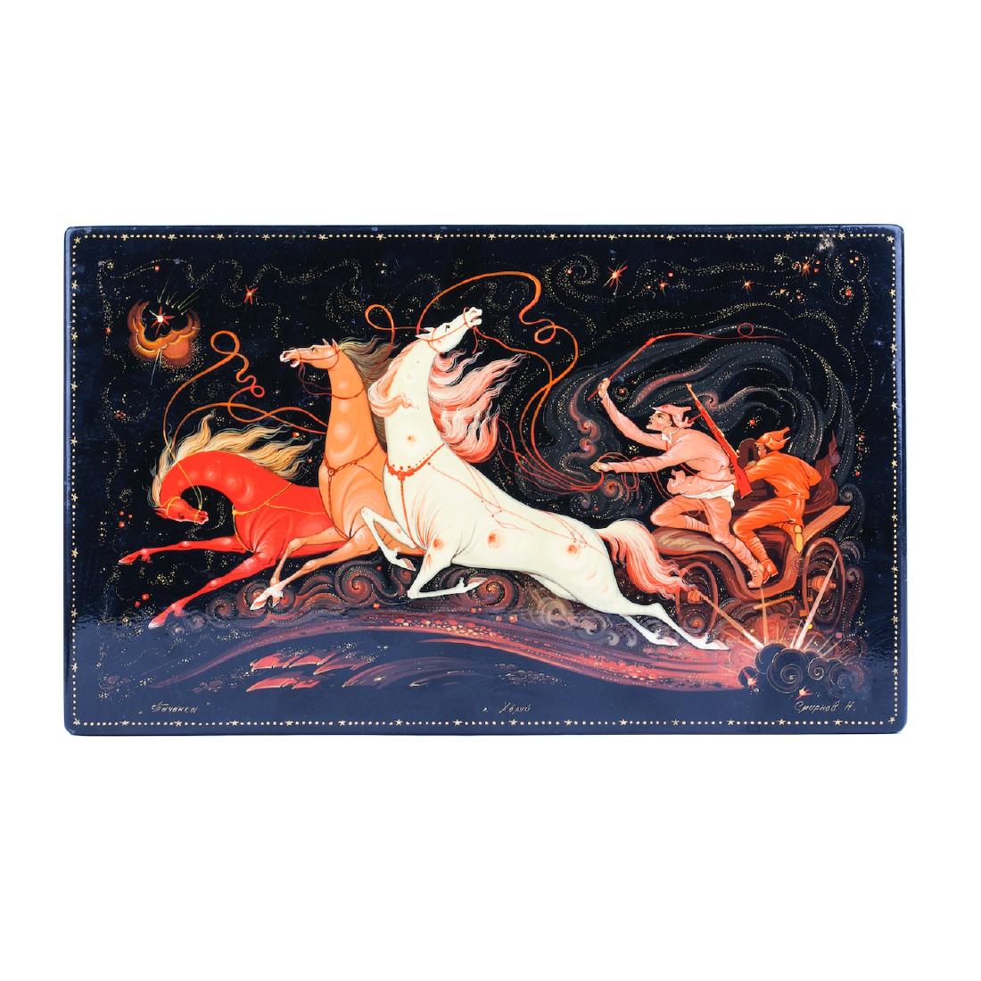 Three Soviet propaganda AGITLAK boxes — image 6