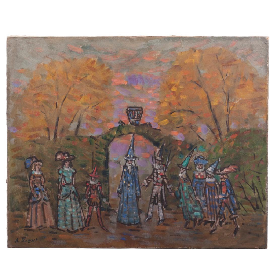 A. G. Tishler, "Masquerade" — image 1