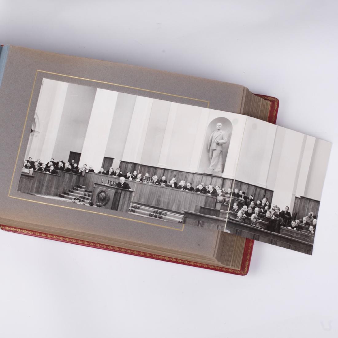 Soviet lacquer presentation photo album — image 6