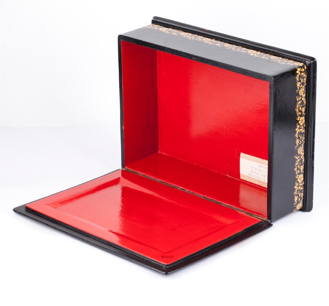 Lot of two Lacuqer boxes with Moscow Kremlin — image 3