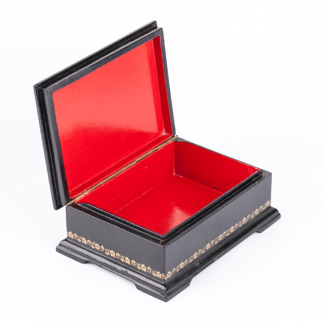 Lot of two Lacuqer boxes with Moscow Kremlin — image 6